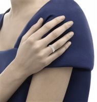 Anello Recarlo Donna Anniversary in Oro bianco Diamante 0.93 Ct R01FM001/093-14 - R01FM001/093-14